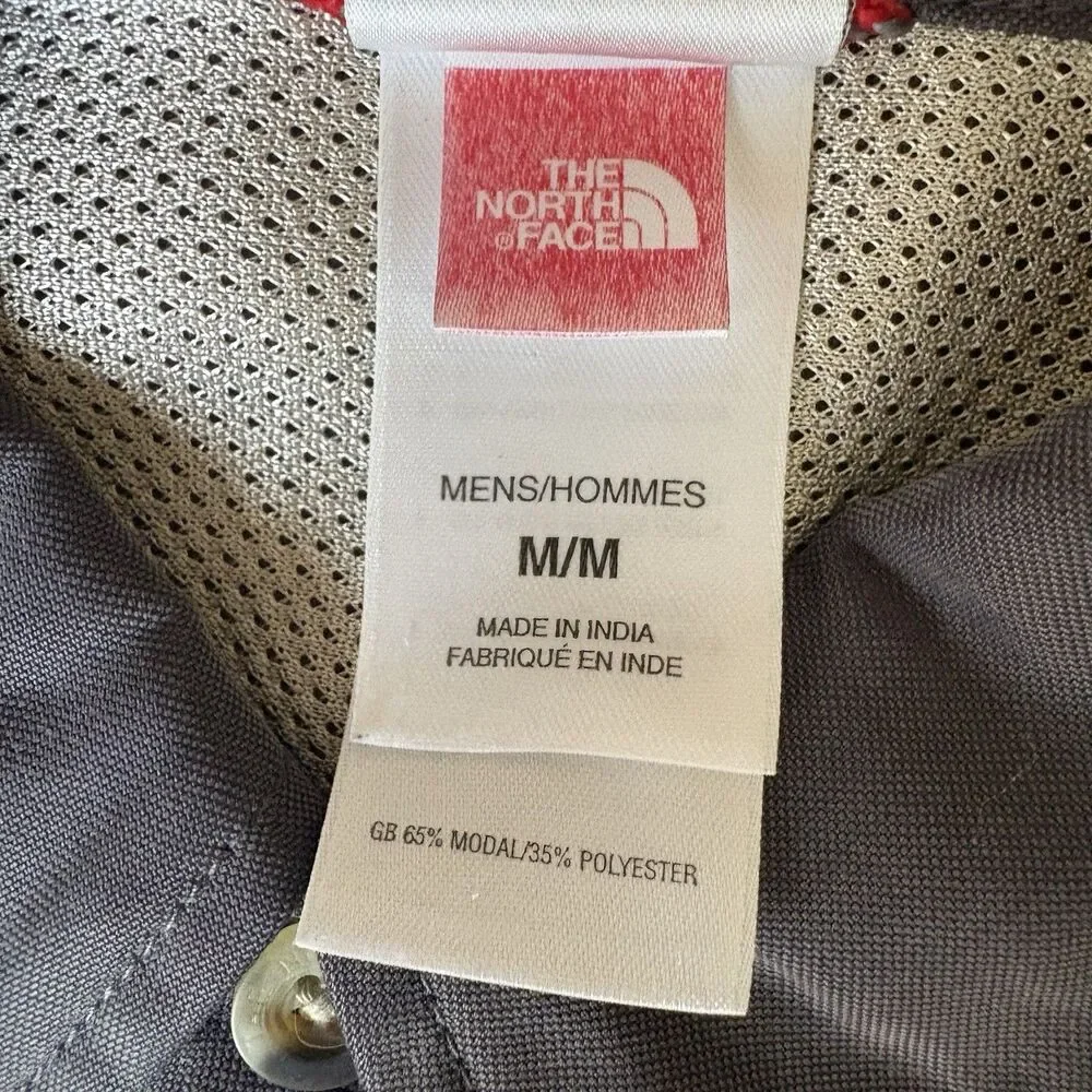 The North Face Button Up Shirt Mens Medium Gray Hiking Outdoor Utility Modal